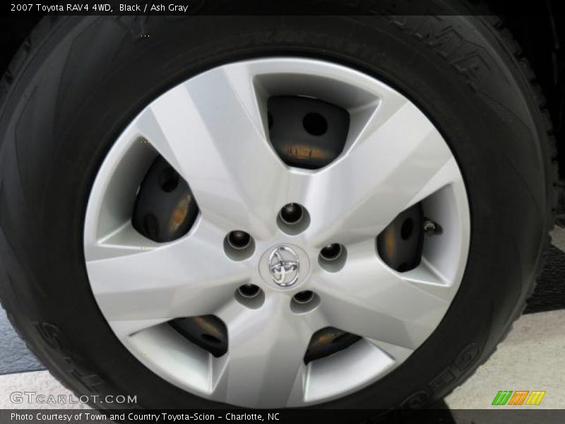 Black / Ash Gray 2007 Toyota RAV4 4WD