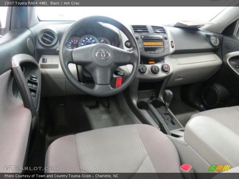 Black / Ash Gray 2007 Toyota RAV4 4WD