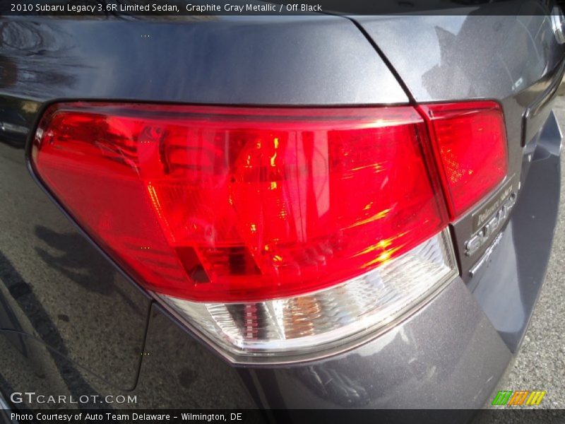 Graphite Gray Metallic / Off Black 2010 Subaru Legacy 3.6R Limited Sedan