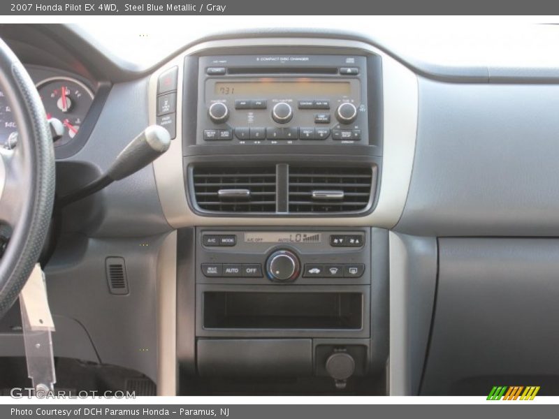 Steel Blue Metallic / Gray 2007 Honda Pilot EX 4WD