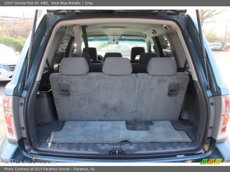 Steel Blue Metallic / Gray 2007 Honda Pilot EX 4WD