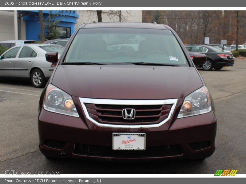 Dark Cherry Pearl / Ivory 2009 Honda Odyssey EX-L