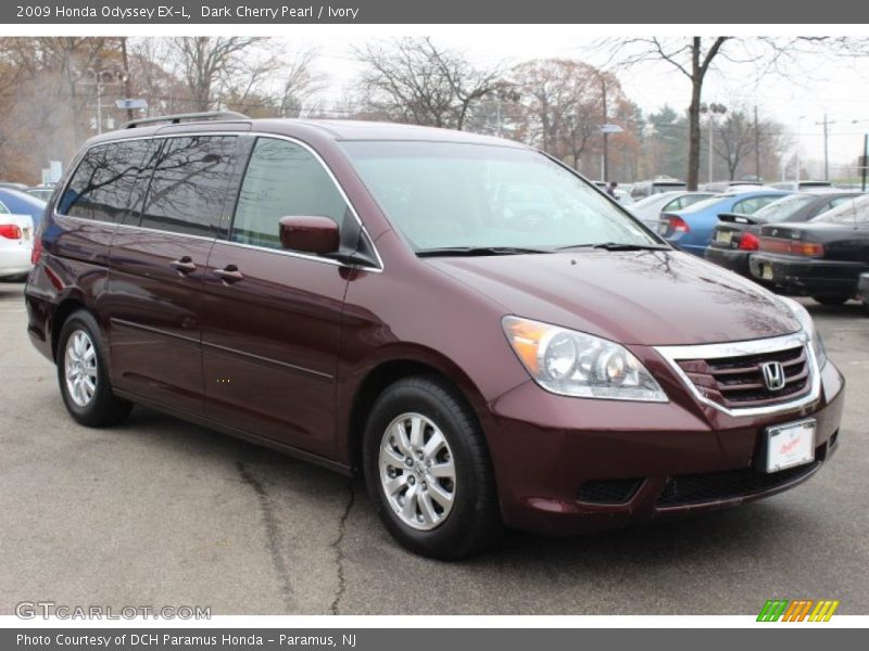 Dark Cherry Pearl / Ivory 2009 Honda Odyssey EX-L