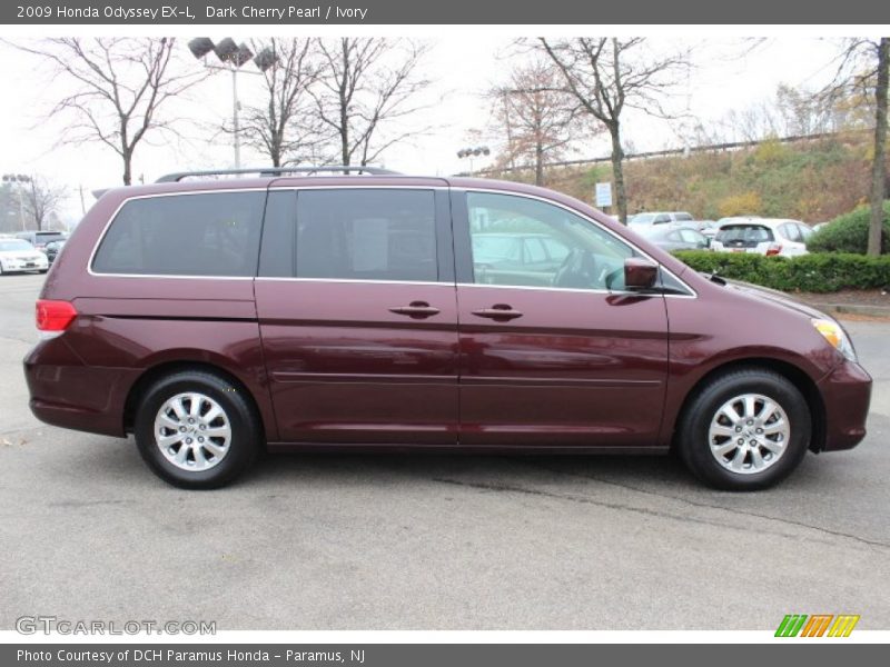 Dark Cherry Pearl / Ivory 2009 Honda Odyssey EX-L