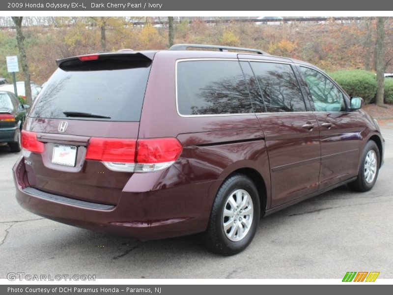 Dark Cherry Pearl / Ivory 2009 Honda Odyssey EX-L