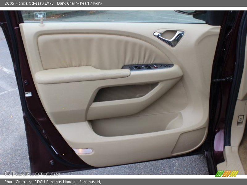 Dark Cherry Pearl / Ivory 2009 Honda Odyssey EX-L