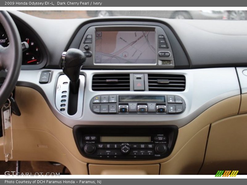 Dark Cherry Pearl / Ivory 2009 Honda Odyssey EX-L
