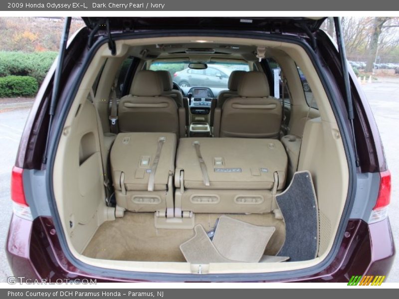 Dark Cherry Pearl / Ivory 2009 Honda Odyssey EX-L