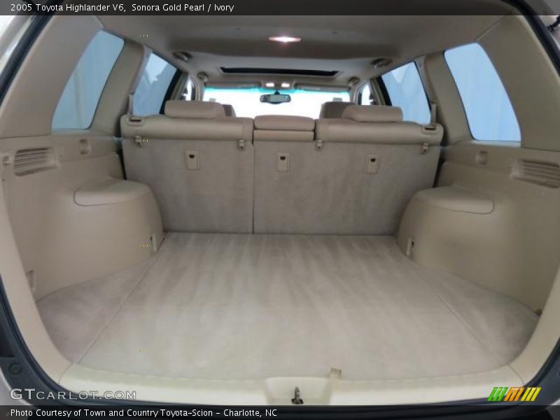 Sonora Gold Pearl / Ivory 2005 Toyota Highlander V6