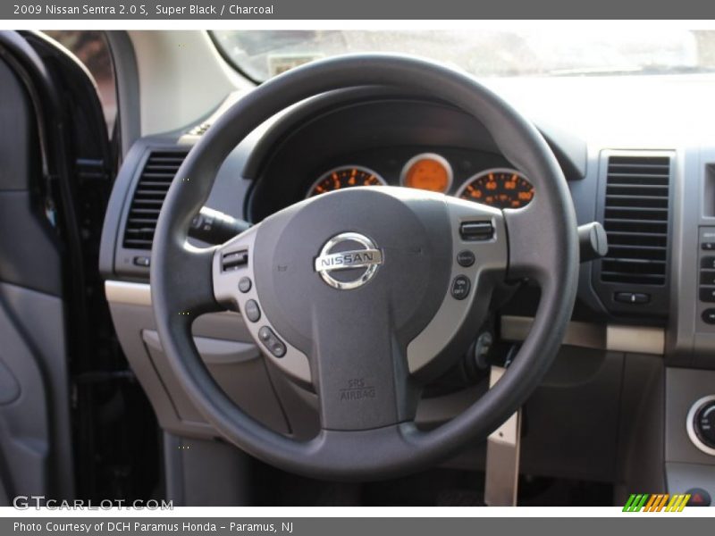 Super Black / Charcoal 2009 Nissan Sentra 2.0 S