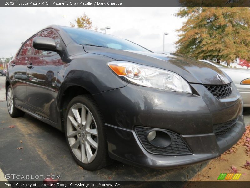 Magnetic Gray Metallic / Dark Charcoal 2009 Toyota Matrix XRS