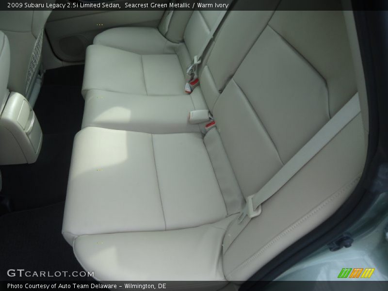 Seacrest Green Metallic / Warm Ivory 2009 Subaru Legacy 2.5i Limited Sedan