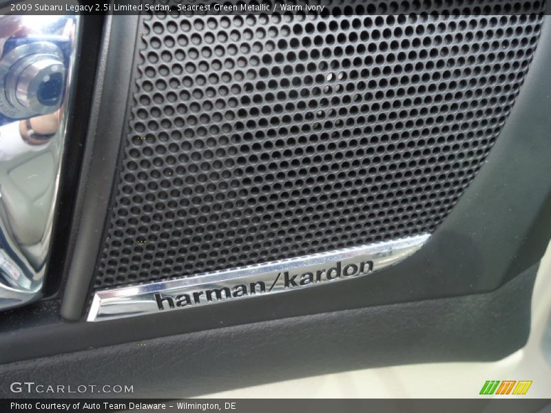 Seacrest Green Metallic / Warm Ivory 2009 Subaru Legacy 2.5i Limited Sedan