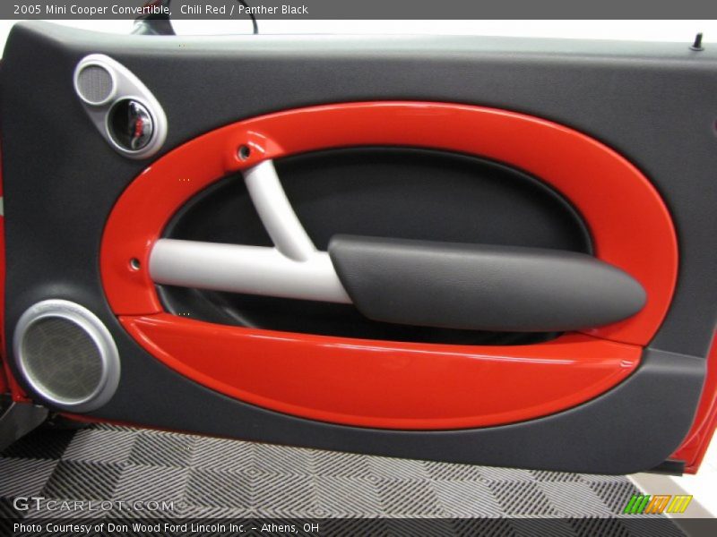 Chili Red / Panther Black 2005 Mini Cooper Convertible