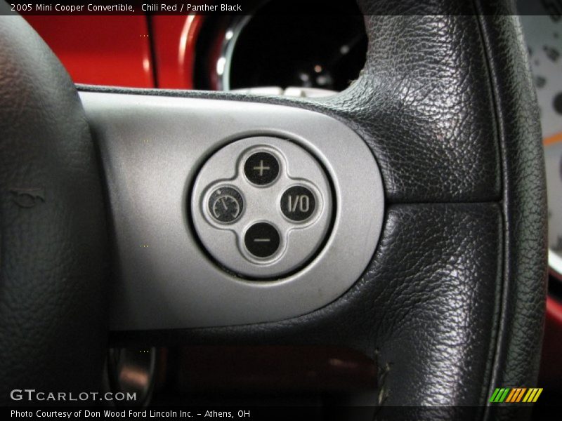 Chili Red / Panther Black 2005 Mini Cooper Convertible