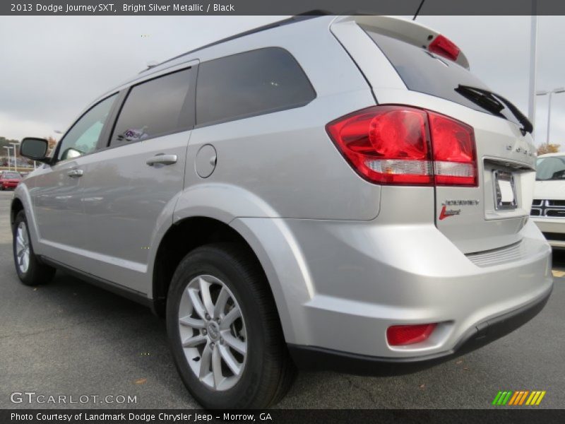 Bright Silver Metallic / Black 2013 Dodge Journey SXT