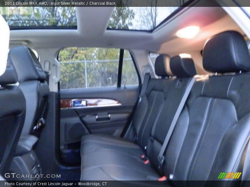 Ingot Silver Metallic / Charcoal Black 2011 Lincoln MKX AWD