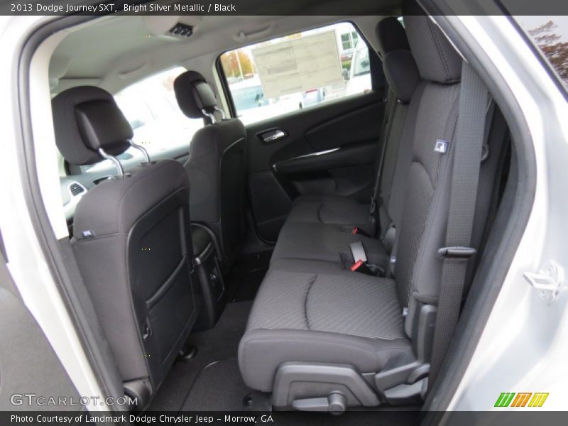 Bright Silver Metallic / Black 2013 Dodge Journey SXT
