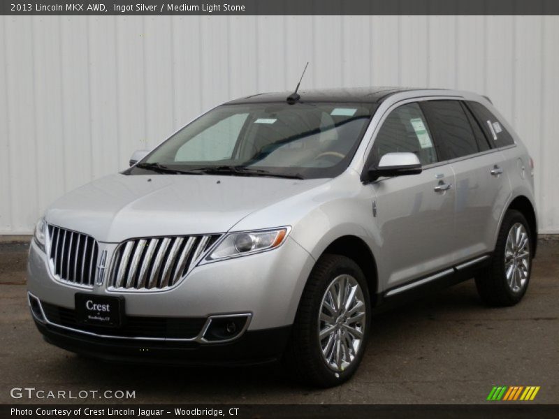 Ingot Silver / Medium Light Stone 2013 Lincoln MKX AWD