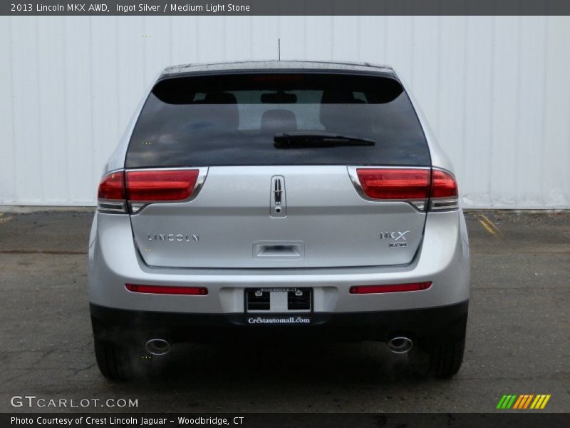 Ingot Silver / Medium Light Stone 2013 Lincoln MKX AWD