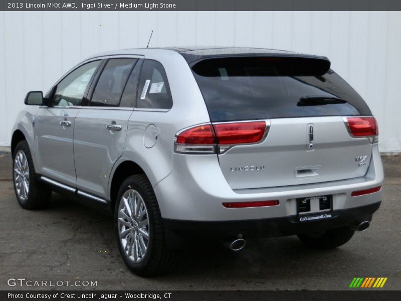 Ingot Silver / Medium Light Stone 2013 Lincoln MKX AWD