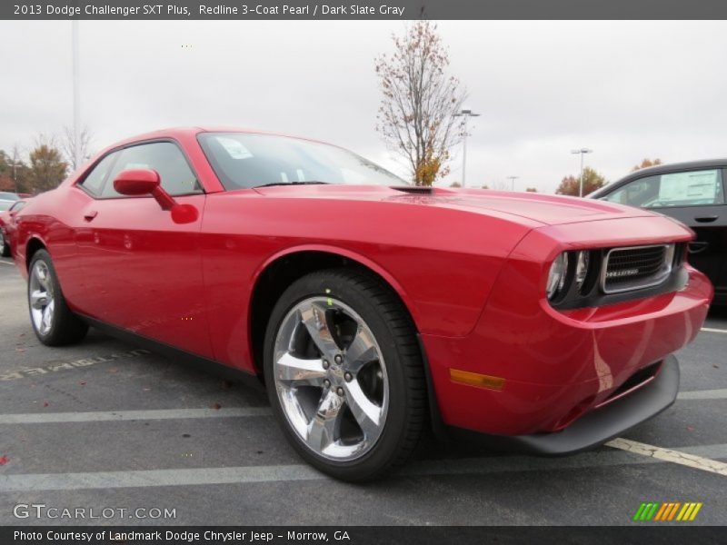 Redline 3-Coat Pearl / Dark Slate Gray 2013 Dodge Challenger SXT Plus