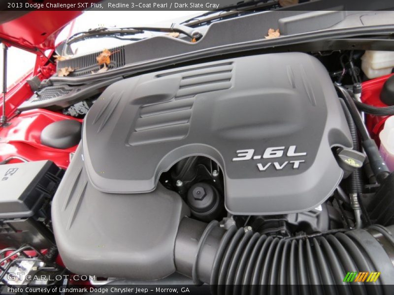 Redline 3-Coat Pearl / Dark Slate Gray 2013 Dodge Challenger SXT Plus