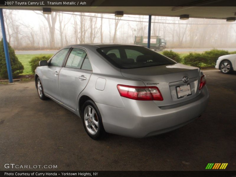 Titanium Metallic / Ash 2007 Toyota Camry LE