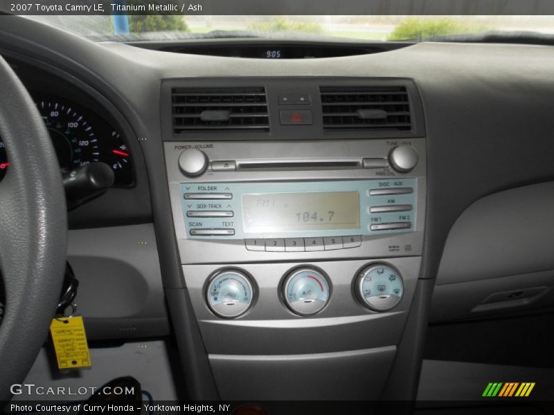 Titanium Metallic / Ash 2007 Toyota Camry LE
