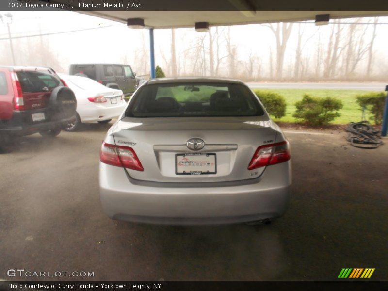 Titanium Metallic / Ash 2007 Toyota Camry LE