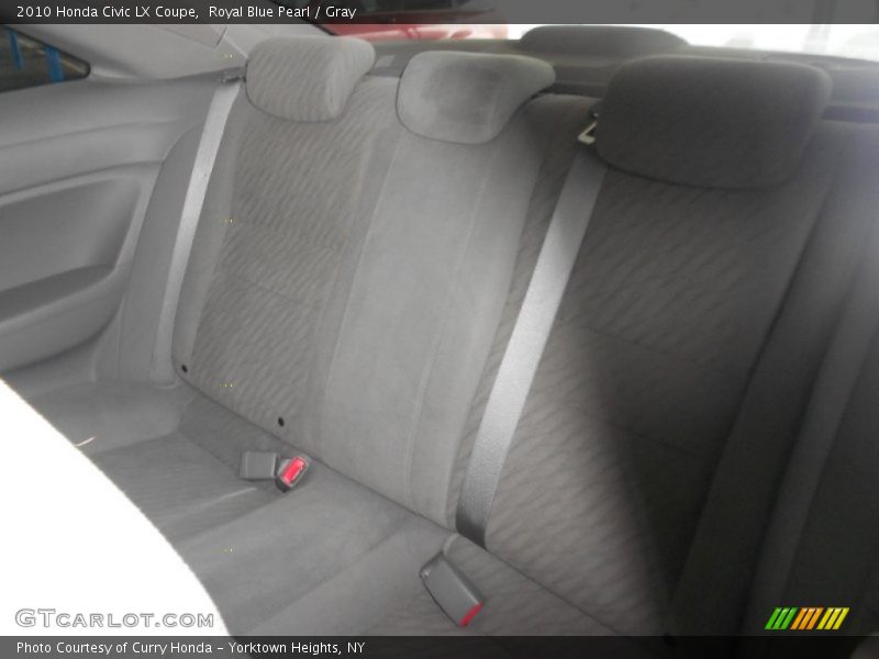 Royal Blue Pearl / Gray 2010 Honda Civic LX Coupe