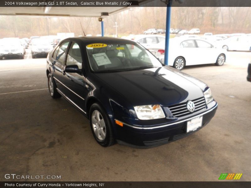 Galactic Blue Metallic / Grey 2004 Volkswagen Jetta GLS 1.8T Sedan