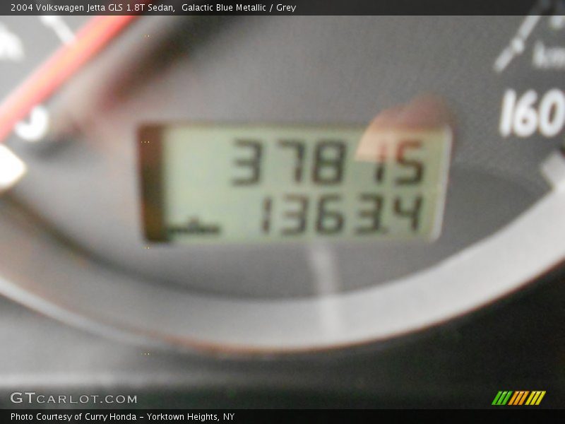 Galactic Blue Metallic / Grey 2004 Volkswagen Jetta GLS 1.8T Sedan