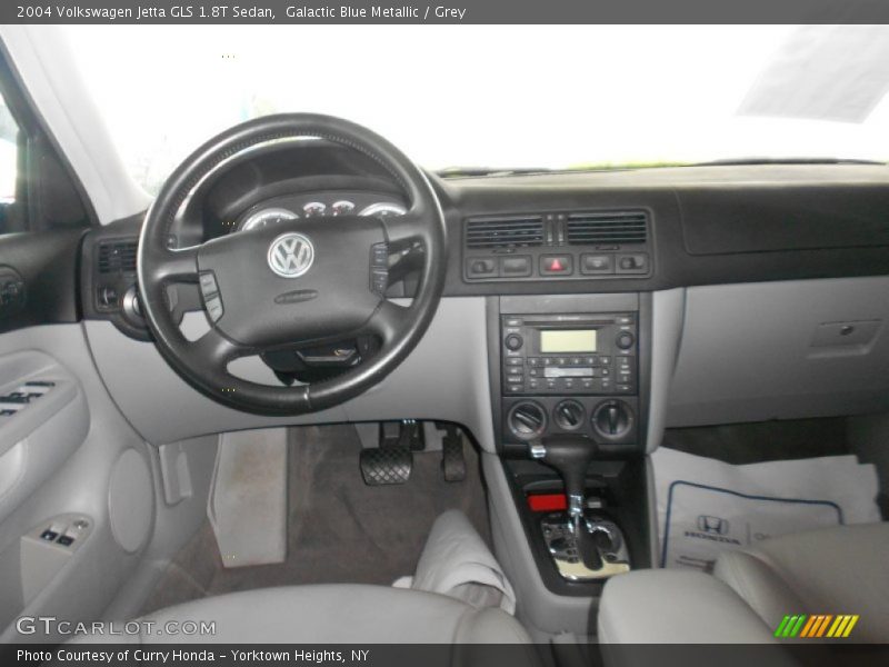 Galactic Blue Metallic / Grey 2004 Volkswagen Jetta GLS 1.8T Sedan