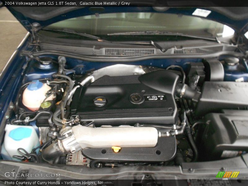 Galactic Blue Metallic / Grey 2004 Volkswagen Jetta GLS 1.8T Sedan