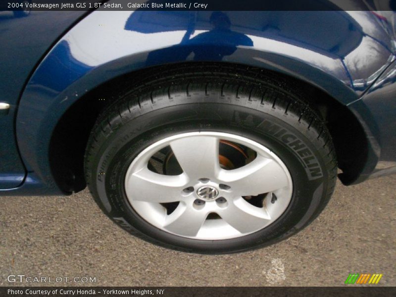 Galactic Blue Metallic / Grey 2004 Volkswagen Jetta GLS 1.8T Sedan