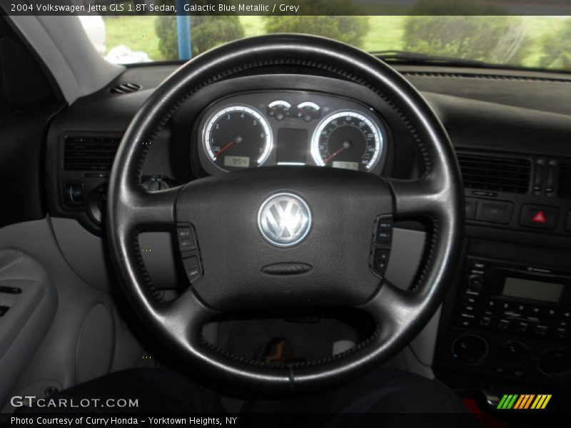 Galactic Blue Metallic / Grey 2004 Volkswagen Jetta GLS 1.8T Sedan