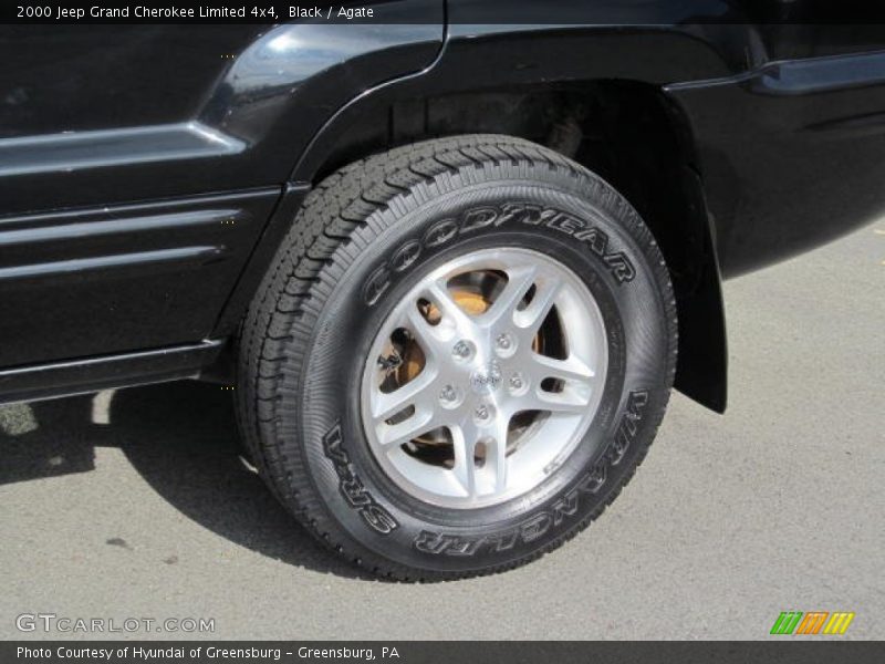 Black / Agate 2000 Jeep Grand Cherokee Limited 4x4