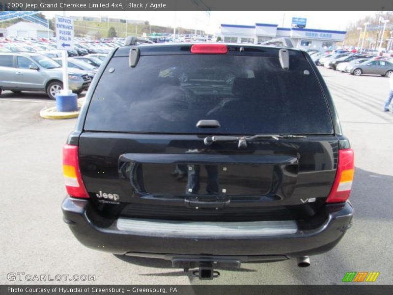 Black / Agate 2000 Jeep Grand Cherokee Limited 4x4