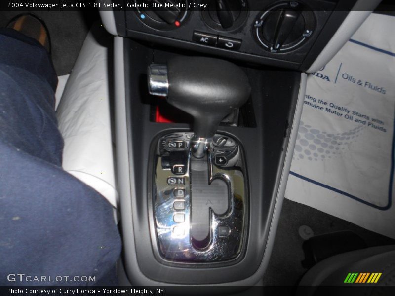 Galactic Blue Metallic / Grey 2004 Volkswagen Jetta GLS 1.8T Sedan
