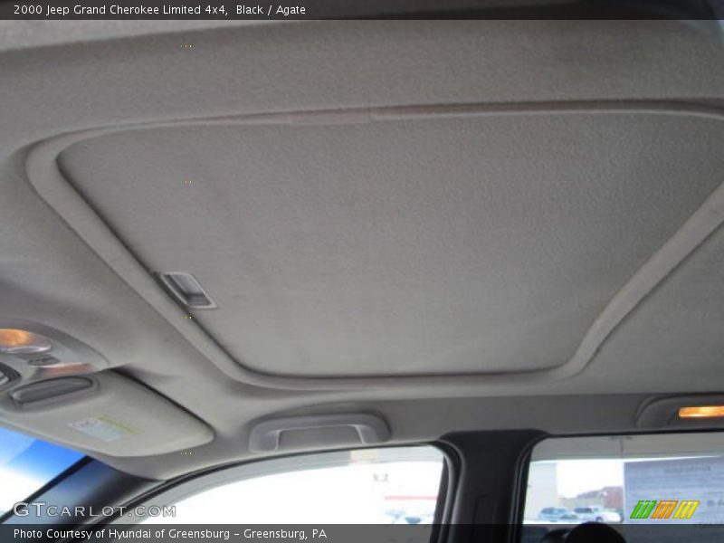 Black / Agate 2000 Jeep Grand Cherokee Limited 4x4