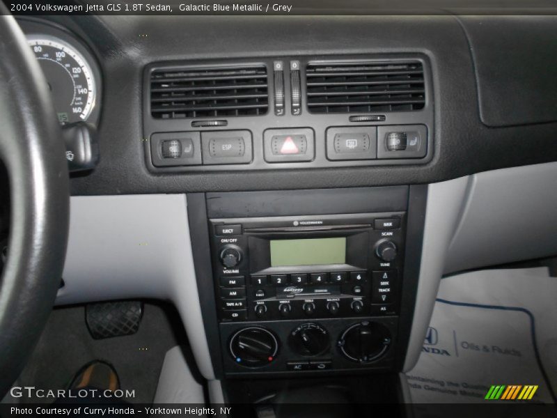 Galactic Blue Metallic / Grey 2004 Volkswagen Jetta GLS 1.8T Sedan