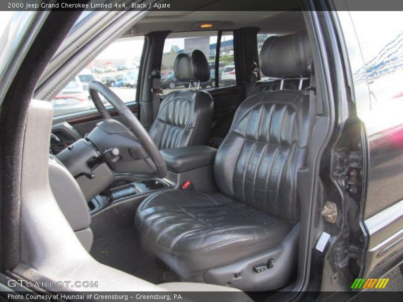 Black / Agate 2000 Jeep Grand Cherokee Limited 4x4