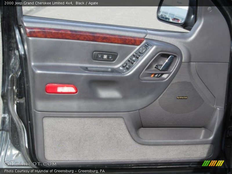 Black / Agate 2000 Jeep Grand Cherokee Limited 4x4