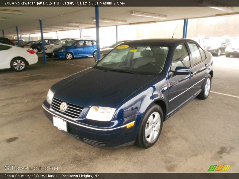 Galactic Blue Metallic / Grey 2004 Volkswagen Jetta GLS 1.8T Sedan