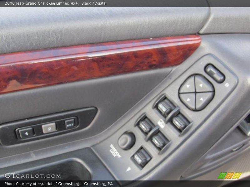 Black / Agate 2000 Jeep Grand Cherokee Limited 4x4