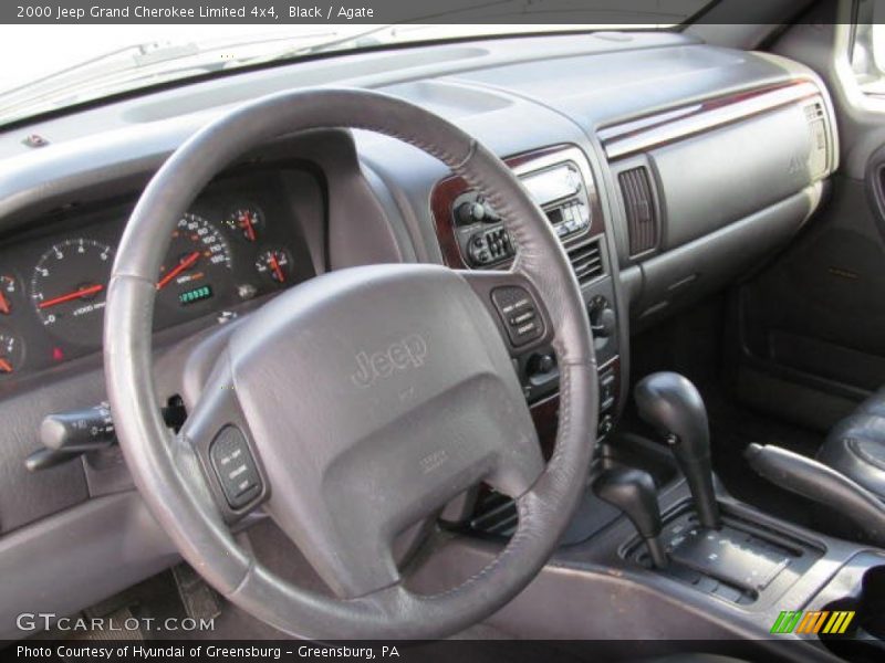 Black / Agate 2000 Jeep Grand Cherokee Limited 4x4