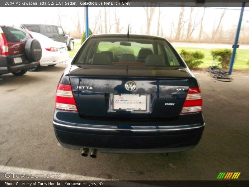 Galactic Blue Metallic / Grey 2004 Volkswagen Jetta GLS 1.8T Sedan