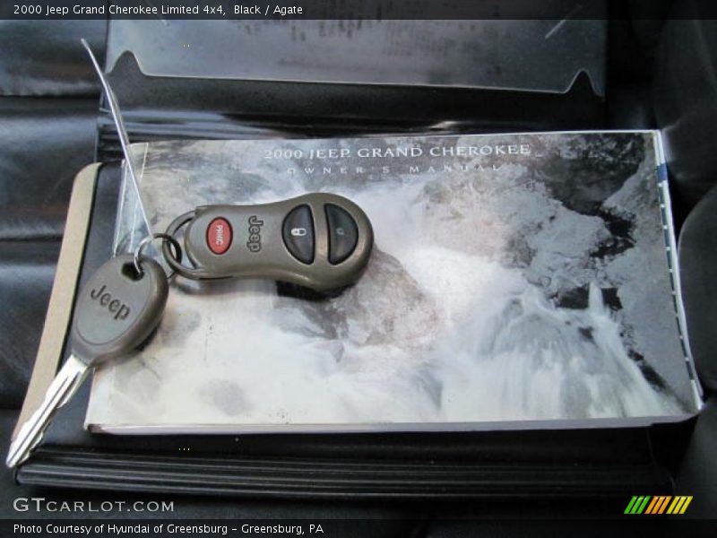 Black / Agate 2000 Jeep Grand Cherokee Limited 4x4