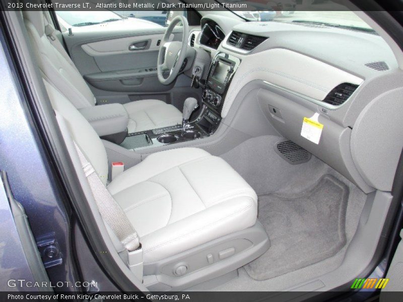  2013 Traverse LT Dark Titanium/Light Titanium Interior